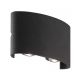 BBLINK LED Svetiljka jm-020 zidna crna 4w 4000k ip54 - 97204