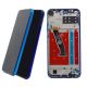 LCD za Huawei P40 Lite E+touch screen crni+frame plavi - EP3331673