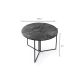 HANAH HOME Trpezarijski sto Yaprak 1202, crna - 974NMB1163