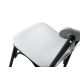 HANAH HOME Set trpezarijskih stolica Ekol 4/1, crna/bela - 974NMB1176