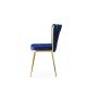 HANAH HOME Set trpezarijskih stolica Kusaklı  4/1, plava - 974NMB1182