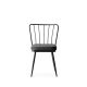 HANAH HOME Set trpezarijskih stolica Yildiz 2/1, crna - 974NMB1185