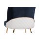 HANAH HOME Set trpezarijskih stolica Madrid 2/1, teget - 974NMB1204