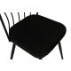 HANAH HOME Set trpezarijskih stolica 2/1 Yildiz 943 V2, crna - 974NMB1210
