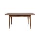 HANAH HOME Rasklopivi trpezarijski sto Retro 1191, braon - 974NMB1511