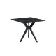 HANAH HOME Trpezarijski sto Kare Ares, crna - 974NMB1525