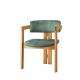 HANAH  HOME Trpezarijska stolica CO - 040, svetlobraon/zelena - 974NMB1765