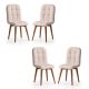 HANAH HOME Set trpezarijskih stolica Retro  4/1, krem - 974NMB1831