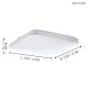 EGLO Plafonjera Frania LED 14,6W 3000K, toplo bela - 97875