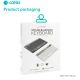 Tastatura Coteci Crystal 84008 Wireless transparent crna - EP3055693