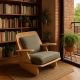 HANAH HOME Fotelja Stylish, braon/maslinasta - EP3057737