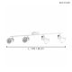 EGLO Spot Seras 1 GU10 4X3W 3000K, toplo bela - 98396