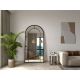 HANAH HOME Dekorativno ogledalo Rounda, crna - EP3132646