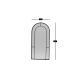 HANAH HOME Dekorativno ogledalo Rounda, crna - EP3132646