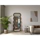 HANAH HOME Dekorativno ogledalo Wave, braon - EP3132643