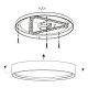 EGLO Plafonjera Musurita LED 14,6W 3000K, toplo bela - 98603