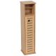 TENDANCE Držač toalet papira sa ostavom 18x18x75cm Trinidad, braon - 9912764