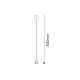 Rabalux Visilica Fix E27 1x MAX 60W bela (9919) - 9919