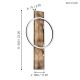 EGLO Zidna lampa/Plafonjera Boyal LED 12W 3000K, toplo bela - 99353