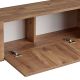 NORDURE TV komoda Nexus, braon/crna - EP3057779