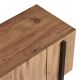 NORDURE TV komoda Nexus, braon/crna - EP3057779