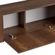 NORDURE TV komoda Nexus, braon/crna - EP3057791