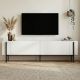 NORDURE TV komoda Nexus, bela/crna - EP3057809