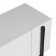 NORDURE TV komoda Nexus, bela/crna - EP3057809