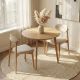 HANAH HOME Set trpezarijskih stolica Bohem 2/1, braon/bež - EP3057818