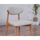 HANAH HOME Set trpezarijskih stolica Bohem 2/1, braon/bež - EP3057818
