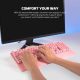 FANTECH Gejmerska mehanicka tastatura MK894 Maxpower II Sakura edition yellow switch - EP2870929