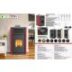 MARELI Kamin na pelet ONYX Hydro 30 (4kW + 26kW) crna - EP3013733
