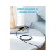 ANKER 322 USB tip-C na USB tip-C kabl M/M 1.8m, 60W, pleteni, crni - EP3262820