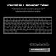 Tastatura Mehanicka Gaming Fantech MK211 RGB Atom61 crna (red switch) - EP3094464