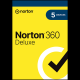 Norton 360 Deluxe 5 Devices, 1 year, ESD - EP3040403