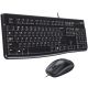 LOGITECH MK120 Corded Combo - BLACK - USB - HRV-SLV-SRB - EP2901469