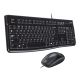 LOGITECH MK120 Corded Combo - BLACK - USB - US INT'L - EER - EP2903995