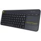 LOGITECH K400 Plus Wireless Touch Keyboard - BLACK - US INT'L - EP2905373