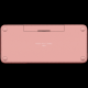 LOGITECH K380S Multi-Device Bluetooth Keyboard - TONAL ROSE - US INT'L - EP2902954