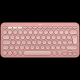 LOGITECH K380S Multi-Device Bluetooth Keyboard - TONAL ROSE - US INT'L - EP2902954