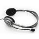 LOGITECH H110 Corded Stereo Headset - GRAY/SILVER - Dual Plug - EP2950750
