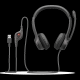 LOGITECH HEADSET-H390 USB-C Computer Headset-MIDNIGHT BLACK-USB-N/A-EMEA28i-935-USB-C - EP2950541