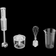 Hand Blender, 1200W in CB, White, Tiger Teeth Cutter, Whisk, Food Processor, Cup - EP2851075