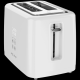 Electric Toaster, White, 220-240V, 50-60Hz, 780-930W, 2 slots, 3 modes, 7 browning levels - EP2923616