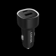 CANYON car charger OnDrive 48 PD 48W USB-A+USB-C Black - EP2840623