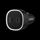 CANYON car charger OnDrive 60 PD 60W 2xUSB-C Black - EP2840785