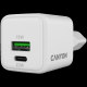 CANYON charger CU20AC GaN 20W 1xPD 1xQC EU White - EP2843956