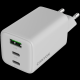 CANYON charger CU65ACC GaN 65W 2xPD 1xQC EU White - EP2847177