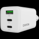 CANYON charger CU65ACC GaN 65W 2xPD 1xQC EU White - EP2847177