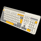 CANYON keyboard HKB-W03 EN AAA Wireless Beige - EP2912079